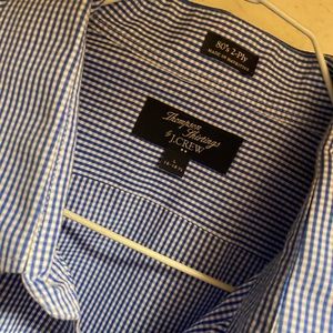 J Crew 80’s 2 ply button down